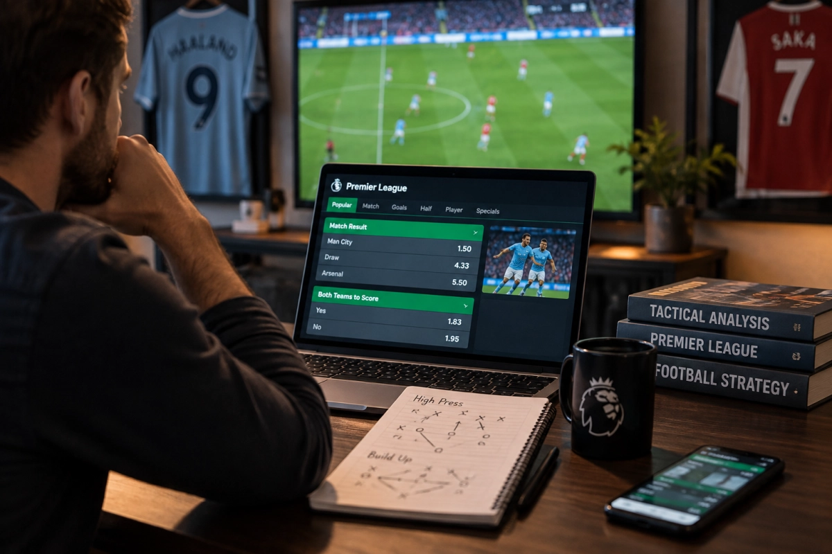 Premier League Betting: How Tactical Styles Shape Football Markets